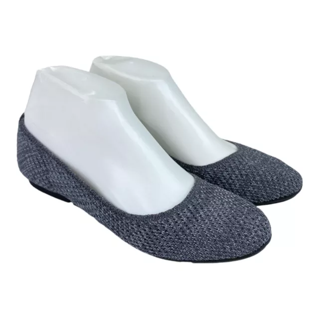 Alfani Women's Grey Knit Step 'N Flex Tavii Ballet Flats Size 6 NIB S16