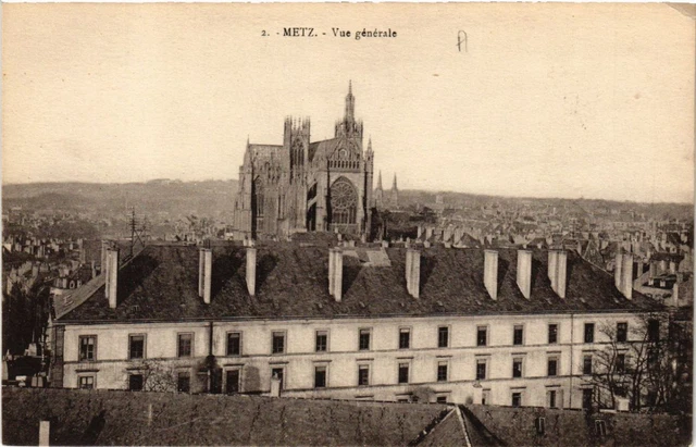 CPA AK METZ - General View (650901)