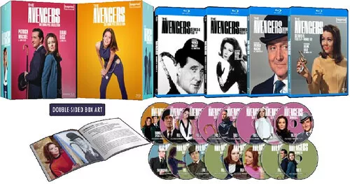 The Avengers: The Complete Emma Peel Megaset (1965-1967) [New Blu-ray] Ltd Ed,