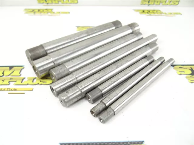 Lot Of 8 Assorted Lathe Mandrels 11/32" To 57/64" Diameters