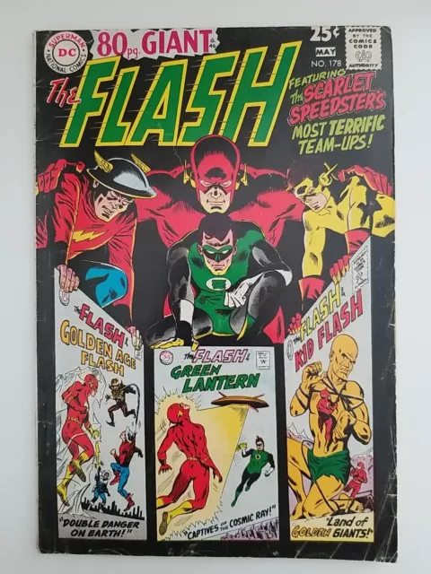 1968 The Flash #178 80 page Giant | DC Comics VG