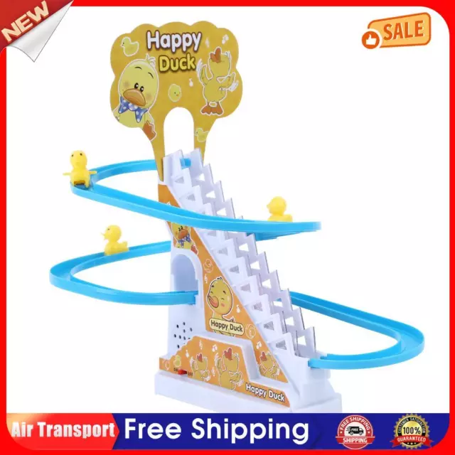 Electric Track Slide Toys Montessori Music Toy Electric Stair Toy for Kids Child