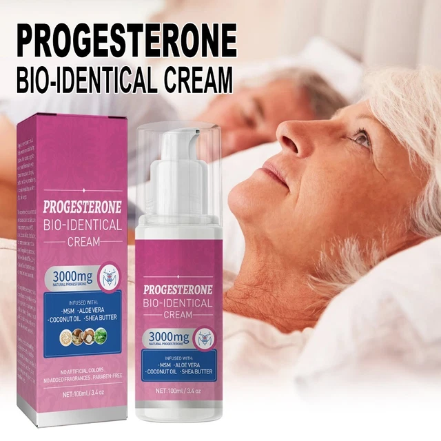 PROGESTERONE BIOIDENTICAL CREAM for Menopause Relief Balance Therapy