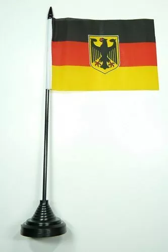 Fahne / Tischflagge Deutschland Adler 10 x 15 cm Tischfahne Flagge