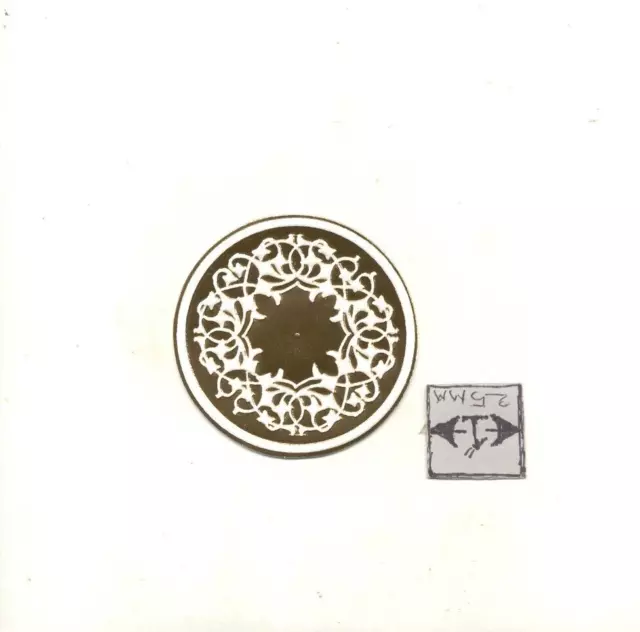 Faux Plaster Gilded Ceiling Medallion 34916 World & Model Faux 1/12 scale