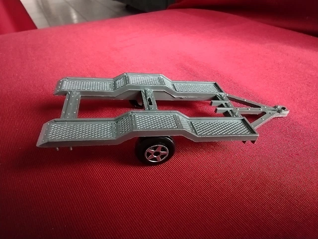 LE7665 Hachette 1/43 1:43 Remorque porte voitures transports Dagobert
