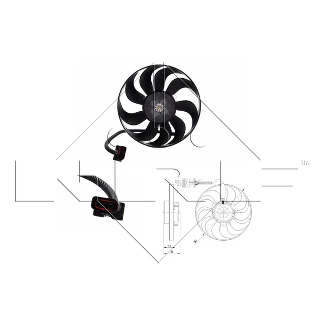Ventilateur De Refroidissement Pour Moteur RC 30x30mm – 28000 RPM – 58V – Pour Voitures 1/10, 1/12, 1/8 – Accessoire Miniature - 13