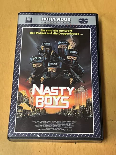 Nasty Boys / CIC Video / VHS Kassette / Rar