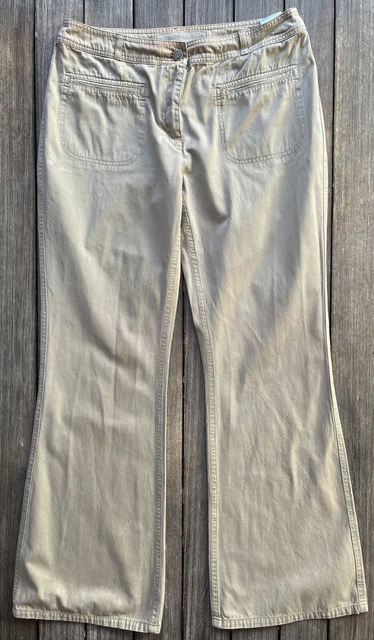 PANTALON LARGE V TEMENT femme CAROLL Taille 44 EUR 4 90