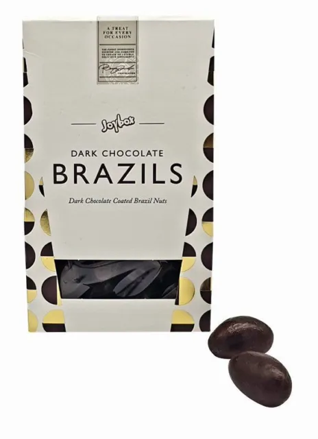 Noci del Brasile rivestite di cioccolato fondente 150 g
