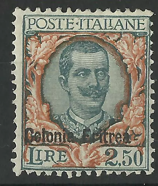 ITALY OCCUPATION OF ERITREA 1928-29 VICTOR EMMANUEL 111 2L 50c MINT