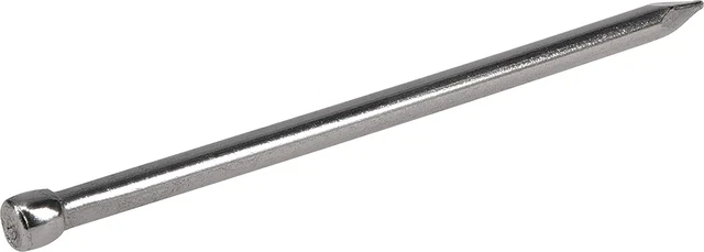 Hillman 592301 Polished Finishing Nails (6D X 2") - 60 Pieces, Silver