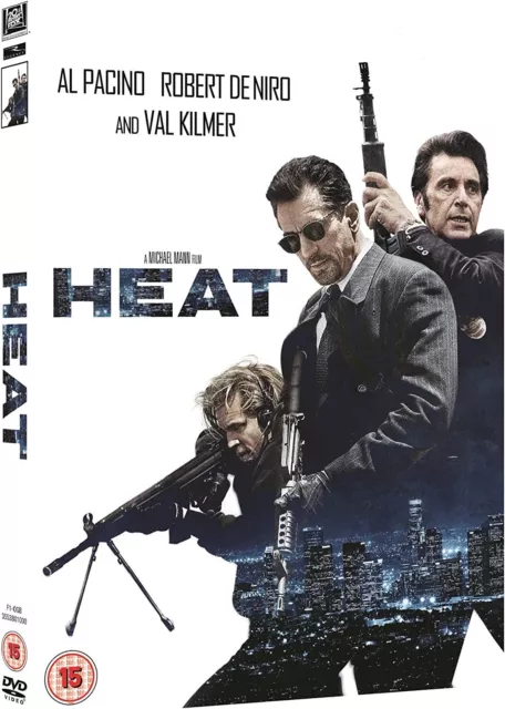 HEAT (Remastered) (AL Pacino Robert De Niro Val Kilmer) New Region 4 DVD