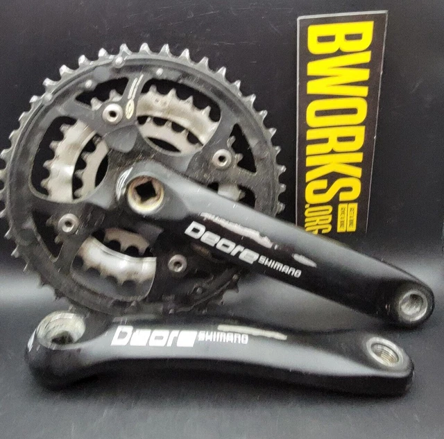 square taper mtb crankset