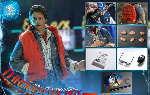 New Unopened Present Toys PT sp21 Marty McFly Back to the Future 1 6 Figure (H
