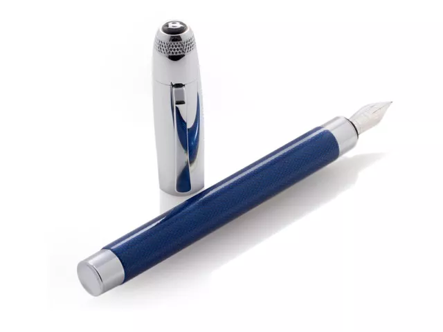 Graf Von Faber-Castell "Bentley Sequin Blue" Series Fountain Pen Model: 141740