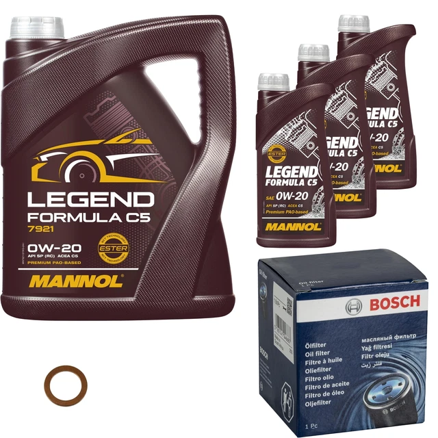 OLIO MOTORE 20 Litri MANNOL 0W-20 Legend Formula C5 ACEA C5 API SP (RC) Sintetico EUR 74,30 - IT - Foto 7
