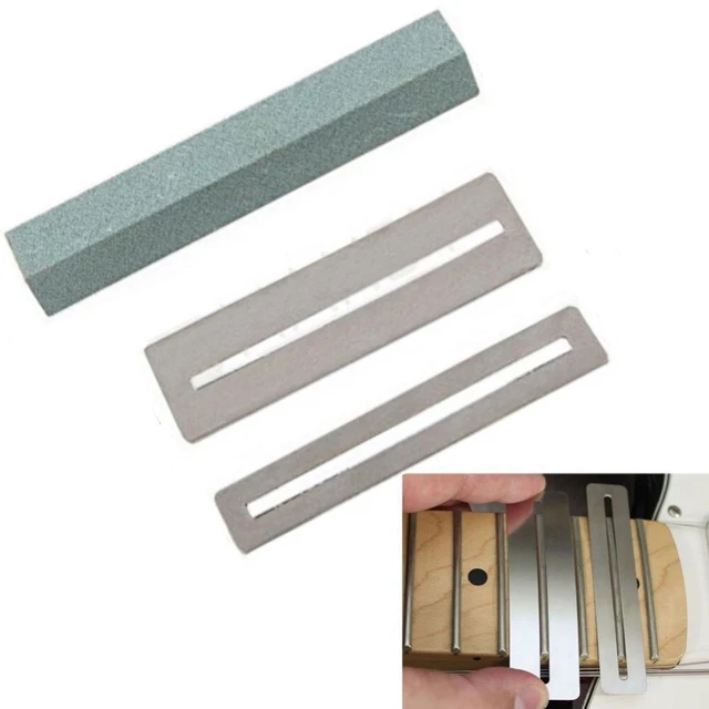 Professional Grade Fretboard Guard Set with Whetstone for Guitar Luthiers