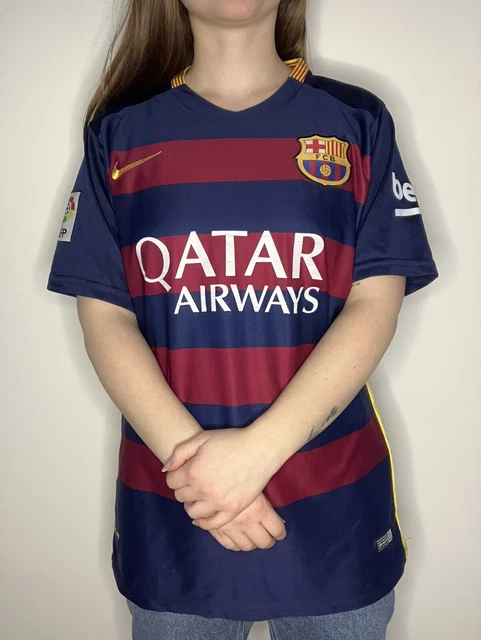 Maillot Foot Roger's Fcb Barcelone Unicef N°10 Messi Taille Xl/D7 Tbe