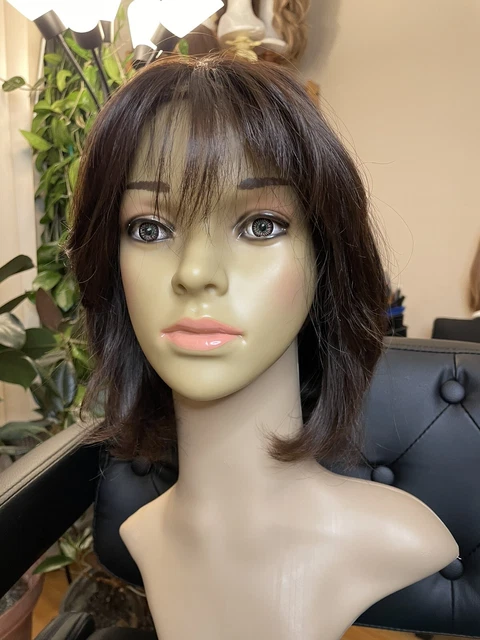 Unkown Brand Medium Brown Human Hair Sheitel/Wig Unkown Brand Medium Brown Human Hair Sheitel/Wig