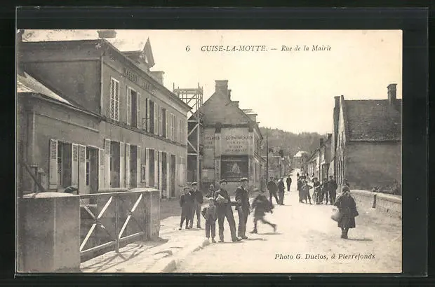 CPA Cuise-la-Motte, Rue de la Mairie