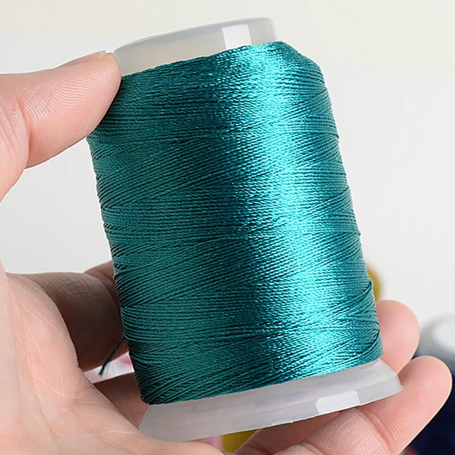 350M/ROLL 0.2MM BEADING Rope Line Cord Thread String DIY Bracelet ...