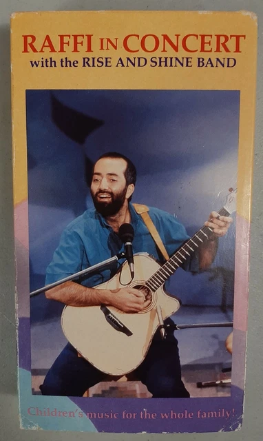 LOT OF 4 Children's Music VHS tapes - Wee Sing, Raffi, Elephant Show ...