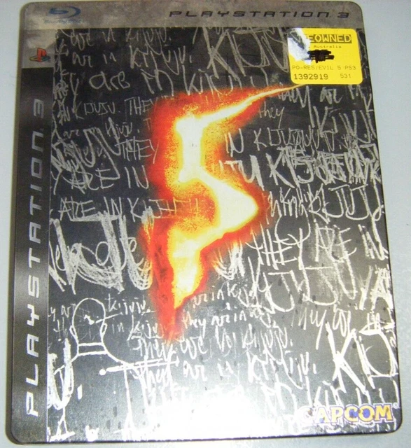 Sony Playstation 3 PS3 Game - Resident Evil 5 (Steelbook)