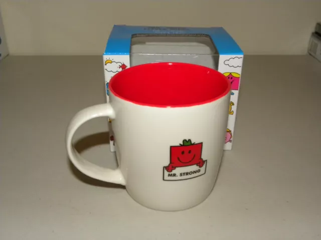 Mr Men Mr Strong Today Is A Strong Day Mug Cup - New - 350 ML 2