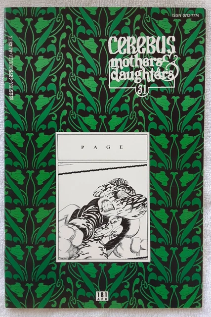 Cerebus #181 (Aardvark-Vanaheim, 4/94) 8.0 Very Fine