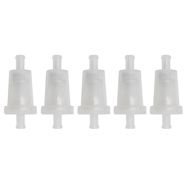 5Pcs Petrol Gas Fuel Gasoline Filter 9mm for Moped Scooter Petrol Pipe Dirt Bike