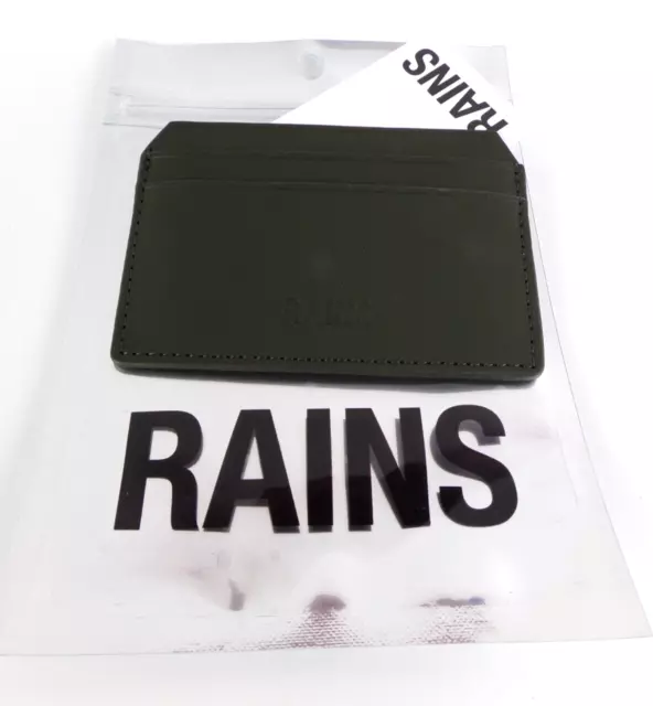 Porte-carte RAINS étui cartes - simili-cuir vert - 16240