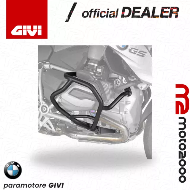 Protezione Motore Para Telaio Tubolare Givi Bmw R 1200 Rs / R / Gs - 2013 / 2018