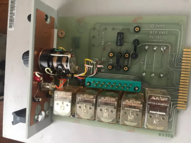 B&F INSTRUMENTS GD/CA55-01036-33 Input Conditioner Voltage 3