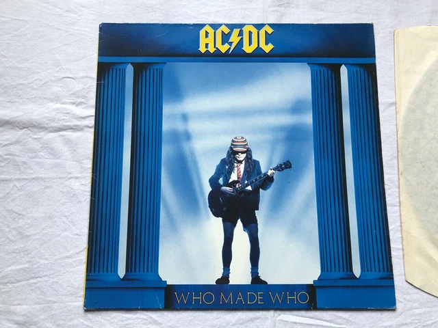 AC/DC. WHO MADE Who. Atlantic 1st Press Europe. WX57 ALSDORF 1986. EUR ...