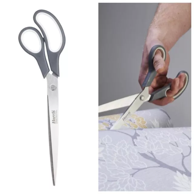 Harris Essential Scissors For Wallpaper Cutting Ultra Sharp Stainless Steel 12"