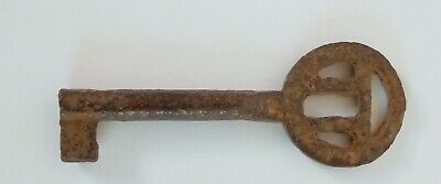 Antique Primitive Skeleton Iron Furniture Key Old Lock Padlock Key Rare