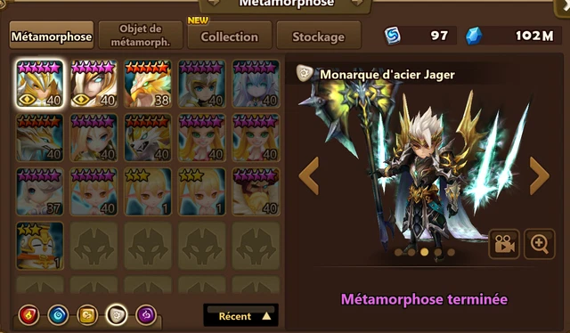 Compte Summoners War Europe Avec 8 000 Cristaux - État "Comme Neuf" - Pour PC
