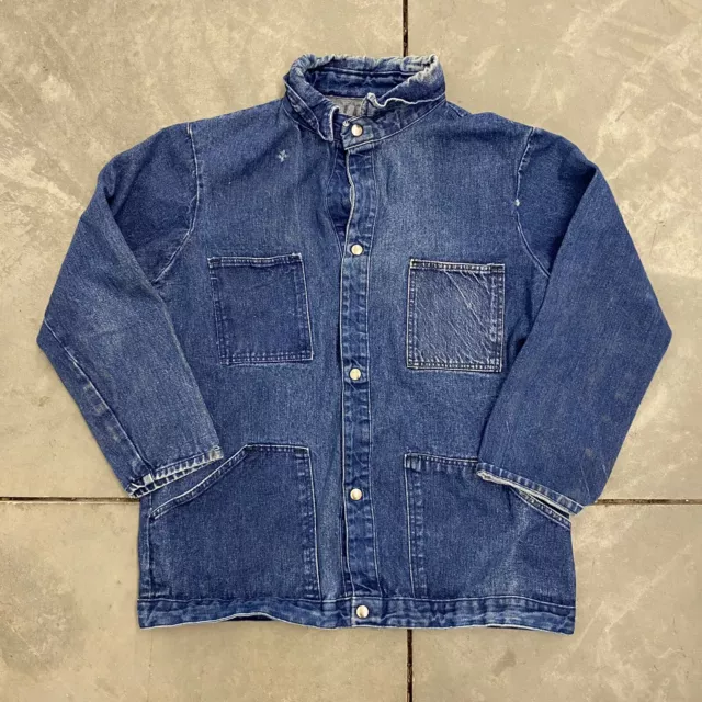 Vintage 70s Denim Barn Chore Coat