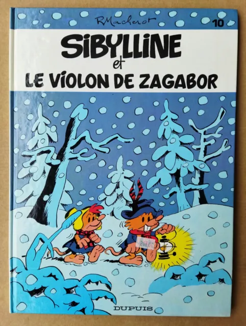 Macherot  -- Sibylline (10) Et Le Violon De Zagabor --  Eo 1984