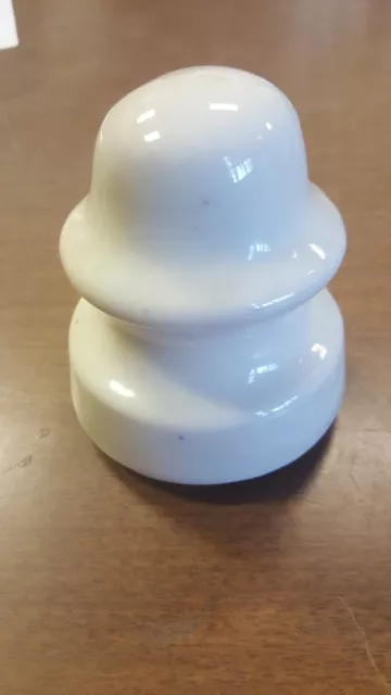 Vintage White Westinghouse Ceramic Porcelian Insulator
