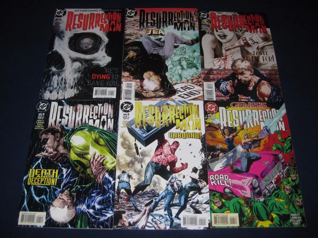 Resurrection Man Vol 1 (1-27) & Volume 2 (0-12) Complete Runs DC Comics Full Run