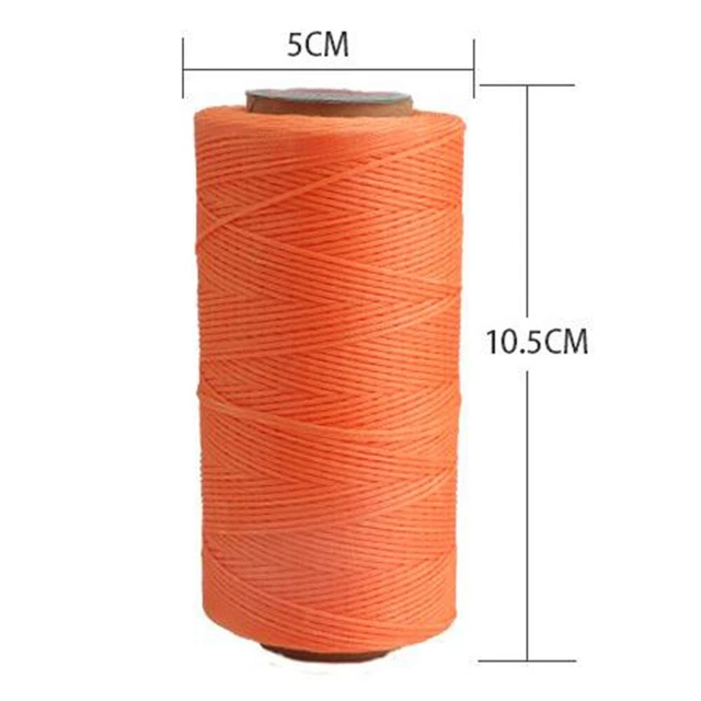 Práctico hilo de coser cuero poliéster cuerda de microfibra temas pesados