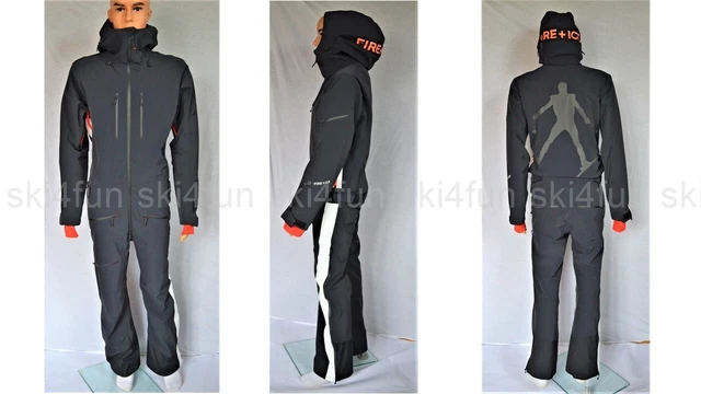 BOGNER F&I HERREN SKIANZUG SKI TOUREN OVERALL BRIAN SCHWARZ UVP 999€ Gr 50 M NEU
