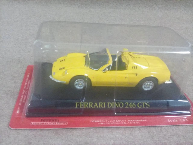 1/43 Ferrari Dino 246 GTS Hachette Ferrari DINO Dino