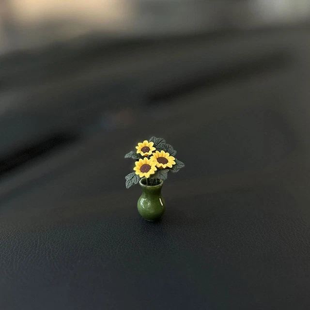 controllo centro auto decorazione girasole, accessori auto girasole[