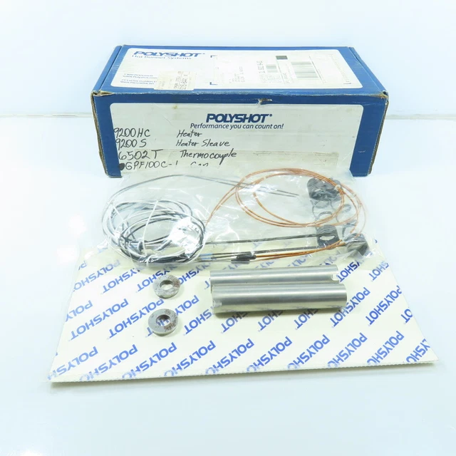 Polyshot 9200HC Heater W/ 9200S Heater Sleeve & 6502T Thermocouple
