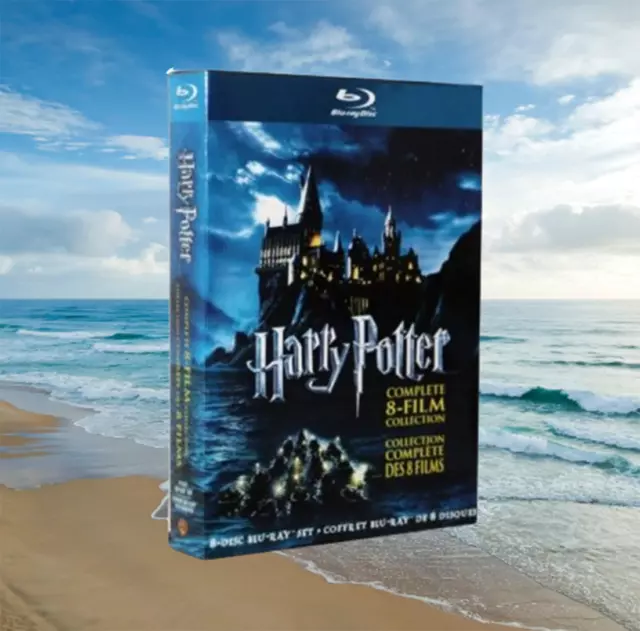 Harry Potter Complete 8-Film Collection Blu-Ray 8-Disc New US SELLER FAST SHIP