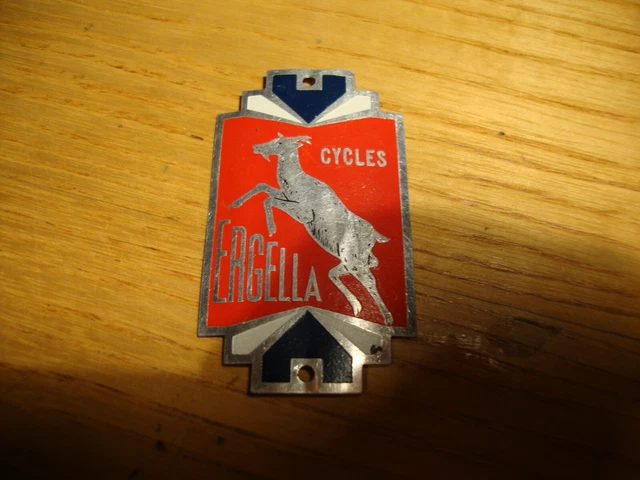 Plaque De Cadre Vélo Vintage Eroica Cycles - Neuf Ancien Stock (NOS) - Parfait état - Marque Bengalia