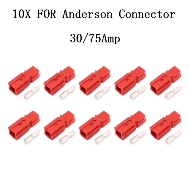 5 Pair Shell 30/75A 600V For Anderson Plug Marine  Electric-Power-Connector